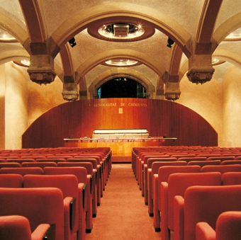 Interior del palau de la Generalitat